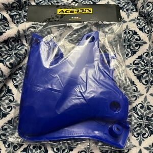 ACERBIS BLUE PLASTIC RADIATOR SCOOPS *NEW* 4 Yamaha YZF/WRF 400 98-99